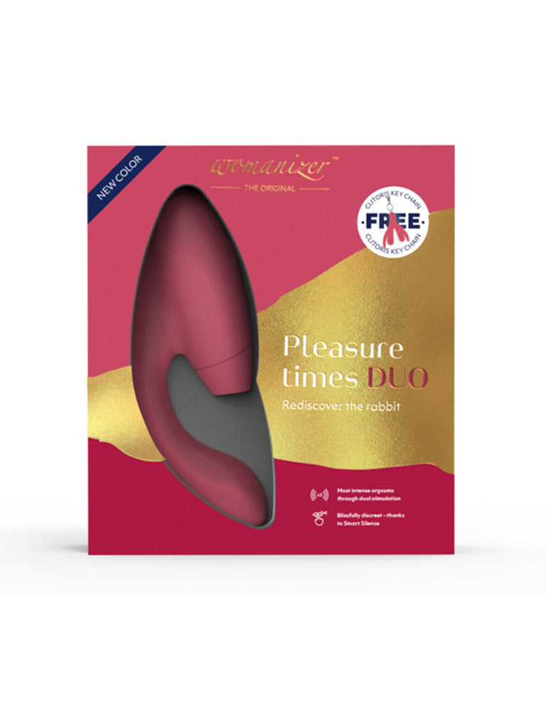 New Womanizer DUO 2 - Clitoral & G Spot Stimulator