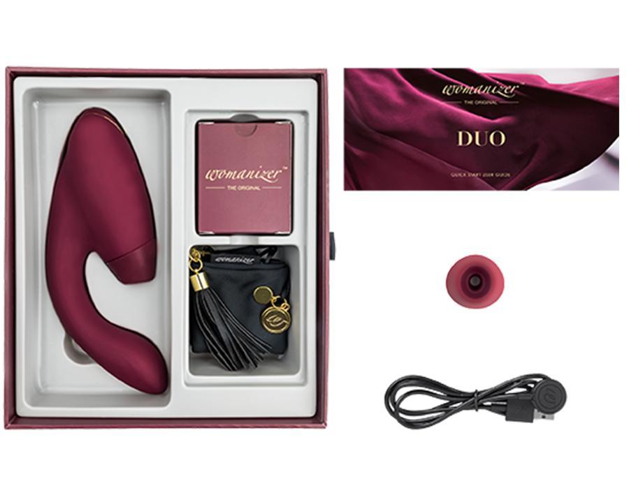 New Womanizer DUO 2 - Clitoral & G Spot Stimulator